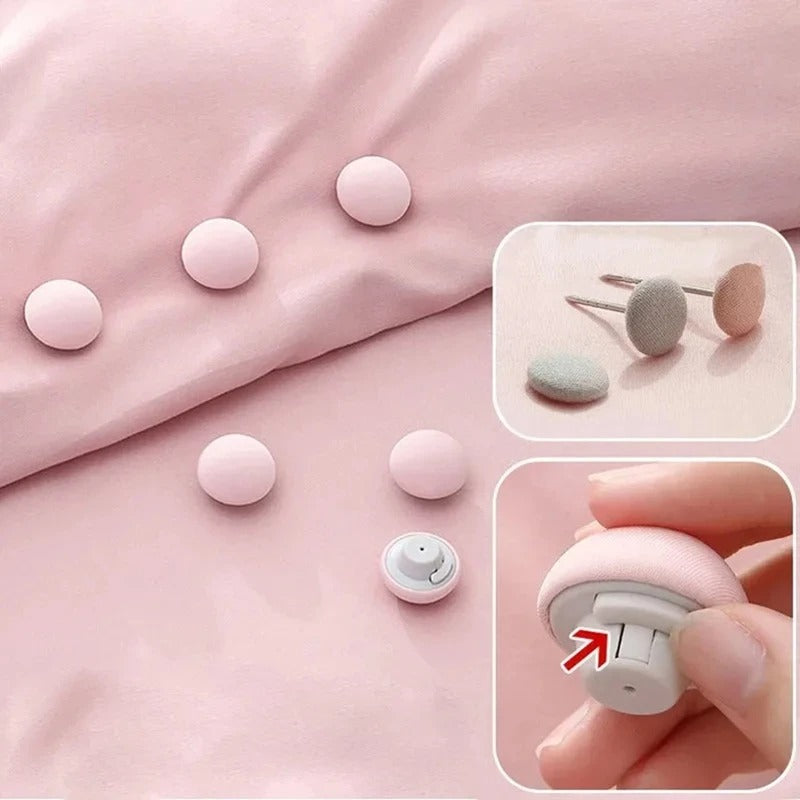 Bedsheet Quilt Anti Slip Clips (12 PCS)