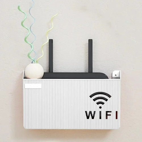 Wall-Mounted Wireless Wifi Router Shelf