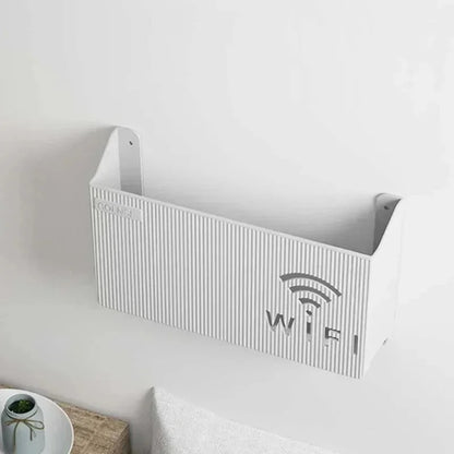 Wall-Mounted Wireless Wifi Router Shelf