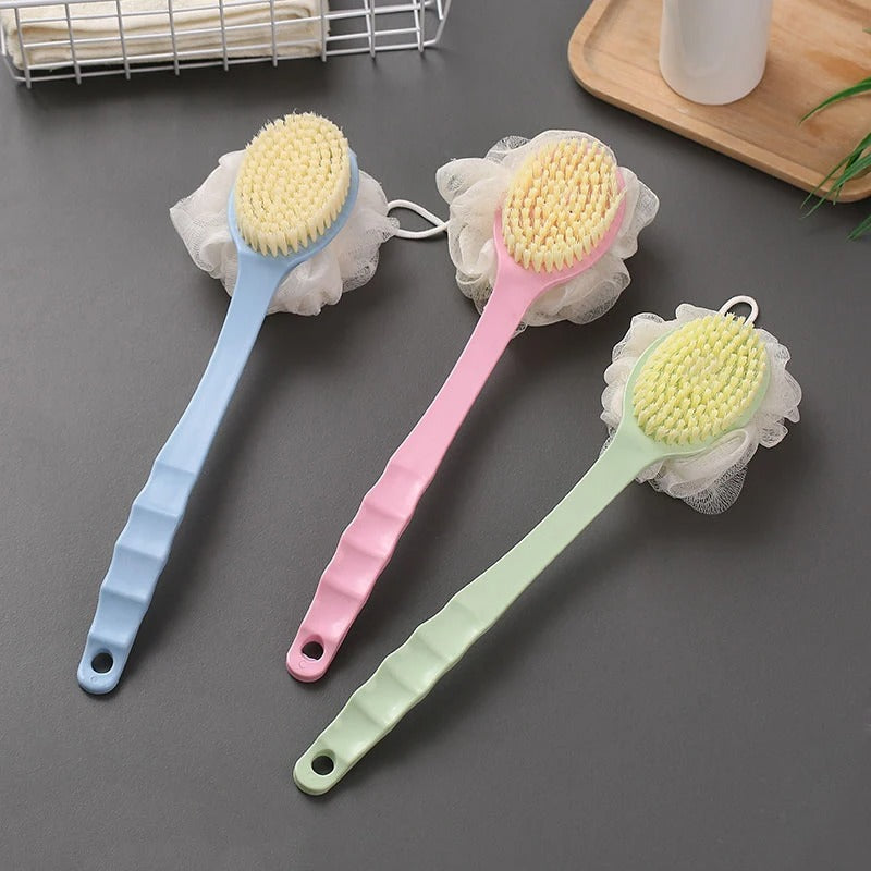 Long Handle Bath Brush (Pack of 2)
