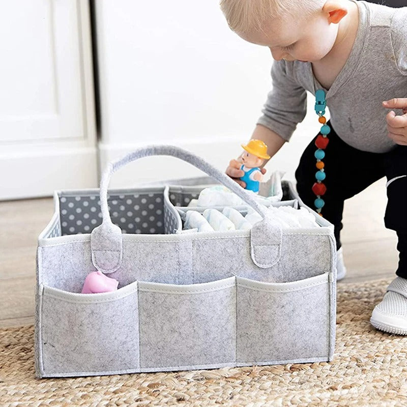 Multi functional Baby Diaper Caddy Organizer