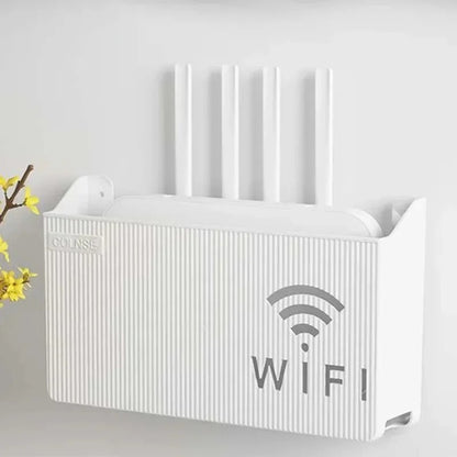 Wall-Mounted Wireless Wifi Router Shelf