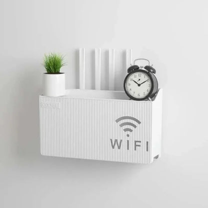 Wall-Mounted Wireless Wifi Router Shelf