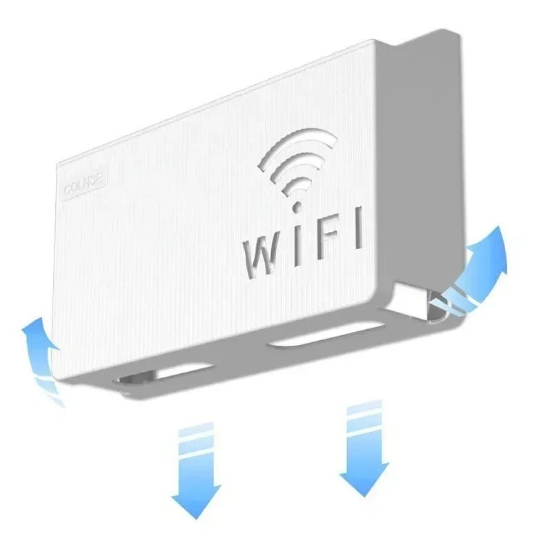 Wall-Mounted Wireless Wifi Router Shelf