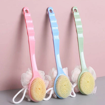 Long Handle Bath Brush (Pack of 2)